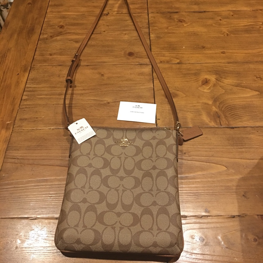 Coach Women's Crossgrain Leather Crossbody Bag